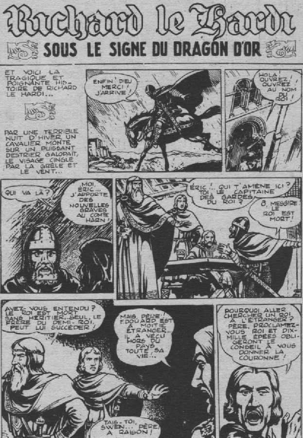 Planche BD dessine par Patrick Nicolle